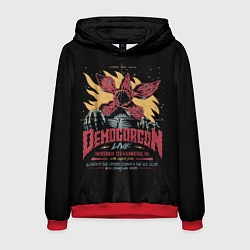 Толстовка-худи мужская Stranger Things Demogorgon, цвет: 3D-красный