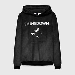 Толстовка-худи мужская The Sound of Madness Shinedown, цвет: 3D-черный