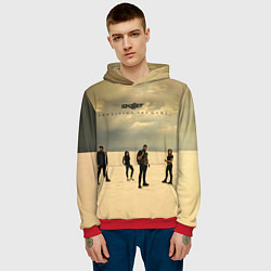 Толстовка-худи мужская Surviving The Game - Skillet, цвет: 3D-красный — фото 2