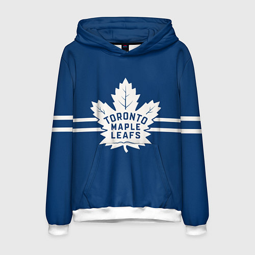 Мужская толстовка Торонто Мейпл Лифс Форма / 3D-Белый – фото 1