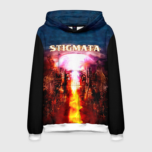 Мужская толстовка Stigmata альбом / 3D-Белый – фото 1