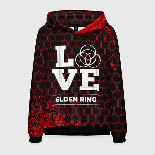 Мужская толстовка Elden Ring Love Классика / 3D-Черный – фото 1
