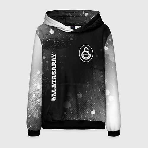 Мужская толстовка Galatasaray Sport на темном фоне / 3D-Черный – фото 1