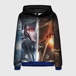 Толстовка-худи мужская METAL GEAR RISING САМУРАЙ, цвет: 3D-синий