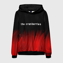 Толстовка-худи мужская The Cranberries Red Plasma, цвет: 3D-черный