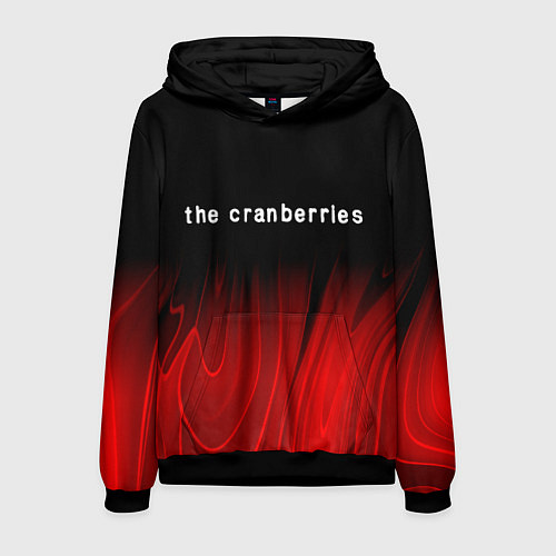 Мужская толстовка The Cranberries Red Plasma / 3D-Черный – фото 1