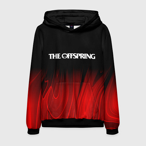 Мужская толстовка The Offspring Red Plasma / 3D-Черный – фото 1