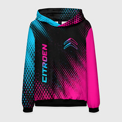 Мужская толстовка Citroen - Neon Gradient