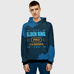 Толстовка-худи мужская Игра Elden Ring: pro gaming, цвет: 3D-черный — фото 2