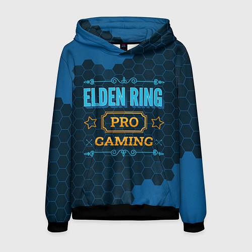 Мужская толстовка Игра Elden Ring: pro gaming / 3D-Черный – фото 1