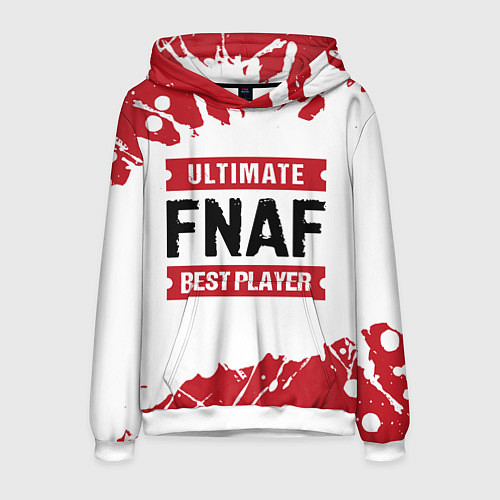 Мужская толстовка FNAF: Best Player Ultimate / 3D-Белый – фото 1