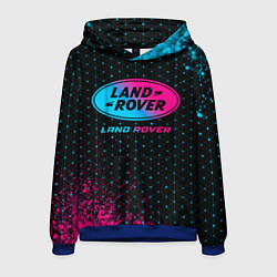 Мужская толстовка Land Rover - neon gradient