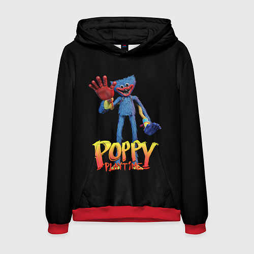 Мужская толстовка Поппи Плейтайм Хагги Вагги / 3D-Красный – фото 1