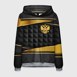 Мужская толстовка Gold & black - Russia