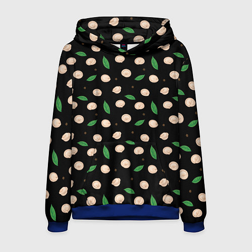 Мужская толстовка Пельмени с лавровым листом и перцем, набор / 3D-Синий – фото 1