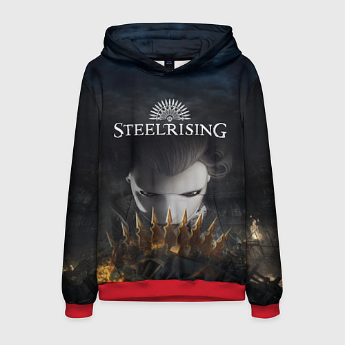 Мужская толстовка Steelrising / 3D-Красный – фото 1