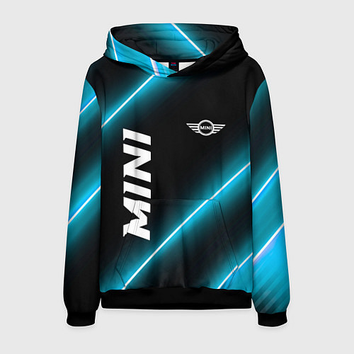 Мужская толстовка Mini неоновые лампы / 3D-Черный – фото 1