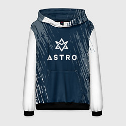 Толстовка-худи мужская Astro - краска, цвет: 3D-черный