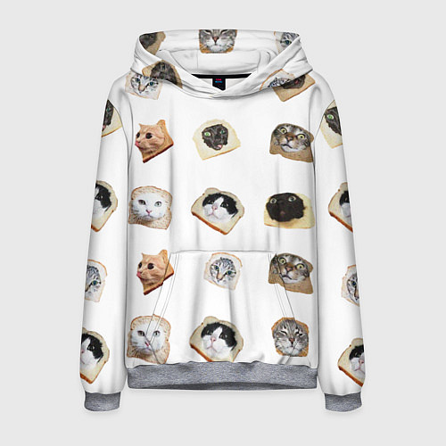 Мужская толстовка Хлебокоты / 3D-Меланж – фото 1