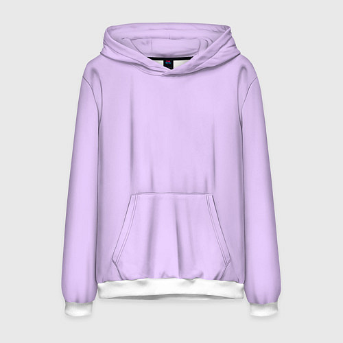 Мужская толстовка Цифровая лаванда 2023 / 3D-Белый – фото 1