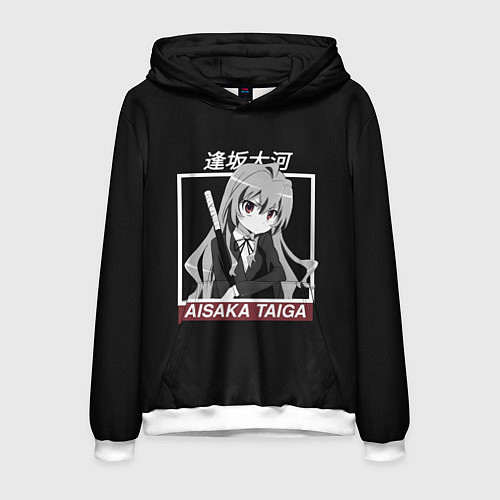 Мужская толстовка ToraDora Aisaka Taiga / 3D-Белый – фото 1