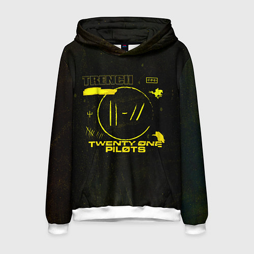 Мужская толстовка Twenty One Pilots Trench / 3D-Белый – фото 1