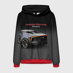 Толстовка-худи мужская Honda Racing Team - Japan, цвет: 3D-красный