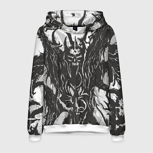 Мужская толстовка Evil from the Darkness / 3D-Белый – фото 1