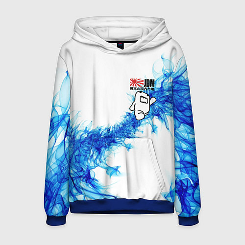 Мужская толстовка Jdm style - Japan / 3D-Синий – фото 1