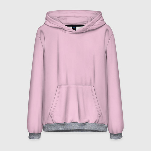 Мужская толстовка Розовый радуга / 3D-Меланж – фото 1