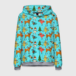 Мужская толстовка Animals on the rink