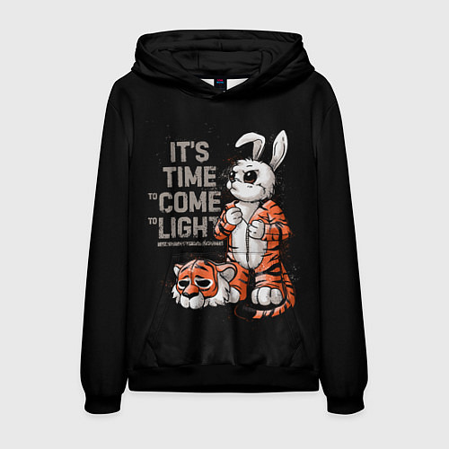 Мужская толстовка Ils time to come to light 2023 / 3D-Черный – фото 1
