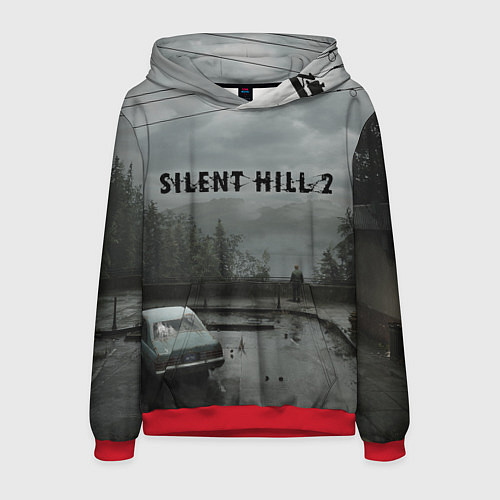 Мужская толстовка Silent hill 2 remake / 3D-Красный – фото 1