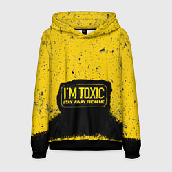 Толстовка-худи мужская Toxic, цвет: 3D-черный