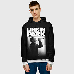 Толстовка-худи мужская LP Chester, цвет: 3D-белый — фото 2
