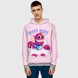 Толстовка-худи мужская Project Playtime Boxy Boo, цвет: 3D-меланж — фото 2