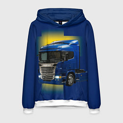 Мужская толстовка Scania truck