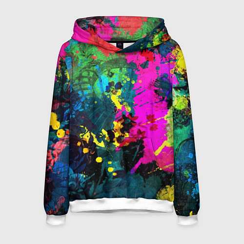 Мужская толстовка Фиеста цвета / 3D-Белый – фото 1