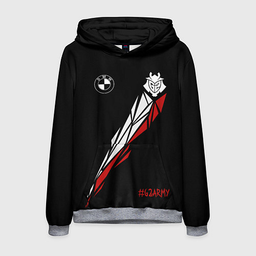 Мужская толстовка G2 Army / 3D-Меланж – фото 1