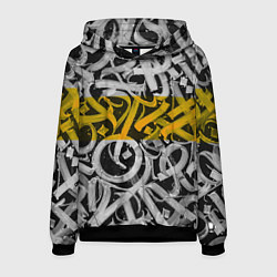 Мужская толстовка Yellow Callicraphic