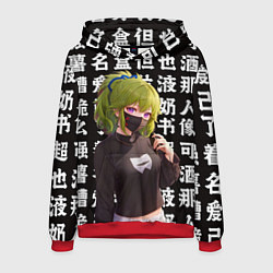 Толстовка-худи мужская Куки Синобу - Геншин Импакт, цвет: 3D-красный