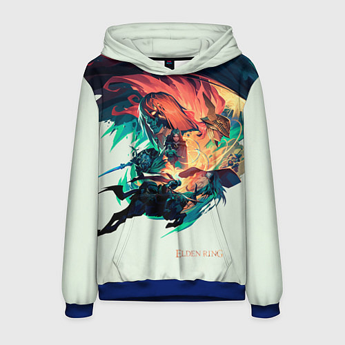 Мужская толстовка Elden Ring great runes / 3D-Синий – фото 1