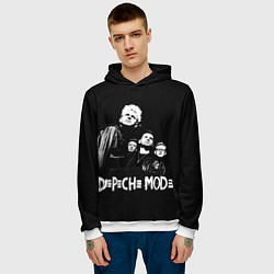 Толстовка-худи мужская Depeche Mode Violator, цвет: 3D-белый — фото 2