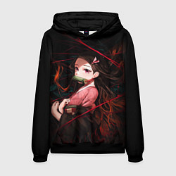 Мужская толстовка Nezuko Demon Slayer art