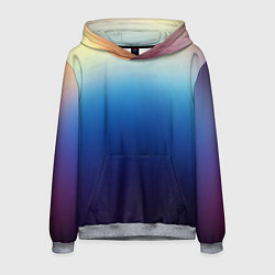 Мужская толстовка Blue gradient colors