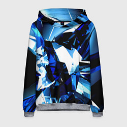 Мужская толстовка Crystal blue form