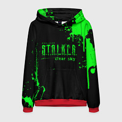 Толстовка-худи мужская Stalker sky art, цвет: 3D-красный