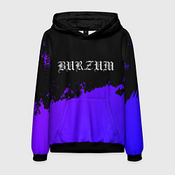 Мужская толстовка Burzum purple grunge