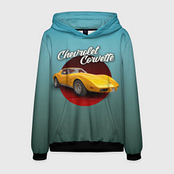 Мужская толстовка Американский спорткар Chevrolet Corvette Stingray