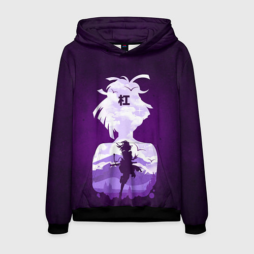 Мужская толстовка Юзуриха / 3D-Черный – фото 1